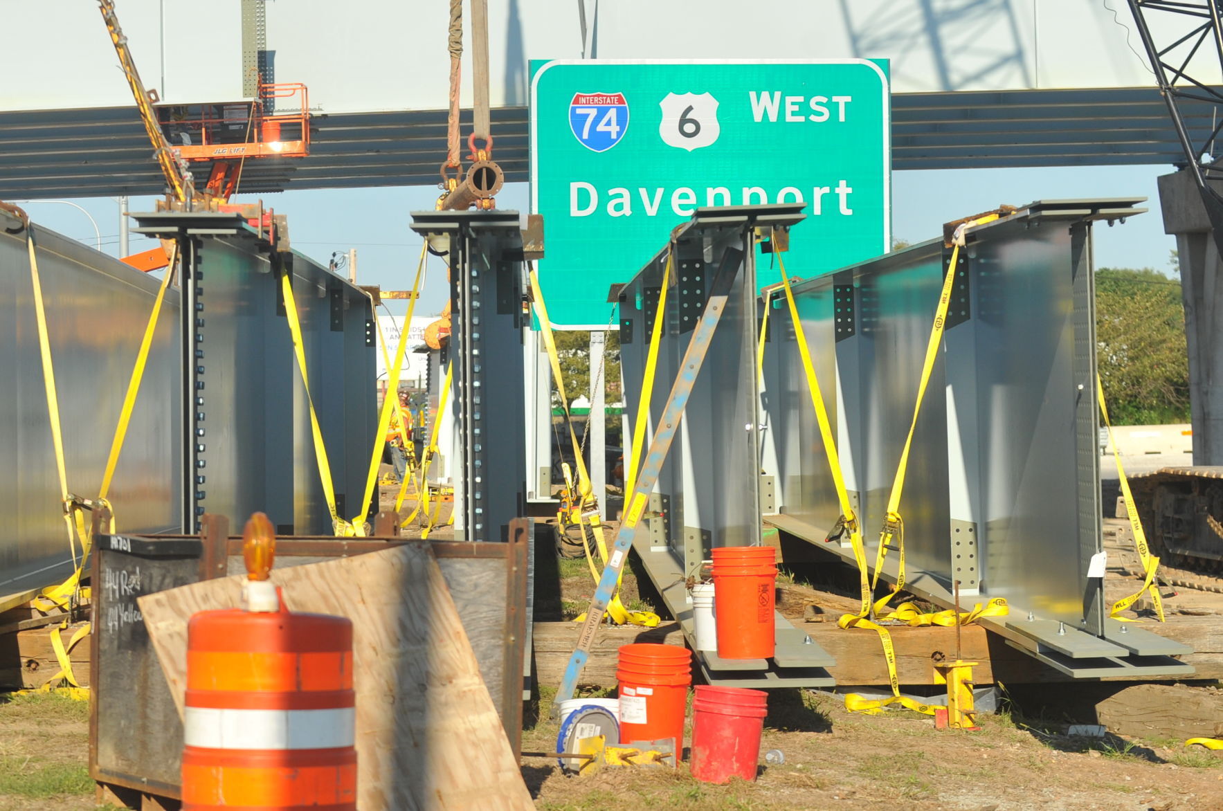 Interstate 74 bridge construction update